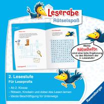 Anne Karen Rasch, Heribert Schulmeyer, Martine Richter: Leserabe Rätselspaß - Kreuzworträtsel zum Lesenlernen (2. Lesestufe) 