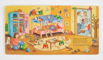 Sibylle Schumann, Christine Kugler: Mein allererstes Wimmelbuch: Durch den Tag 