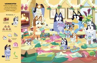BLUEY – Wo ist BLUEY? an Weihnachten – Ein Such- und Wimmelbuch 