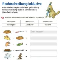 Stefanie Drecktrah, Mareike Hahn: Grammatik mit Rico Schnabel, Klasse 2 - silbierte Ausgabe 