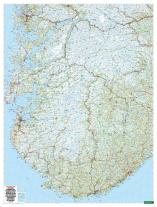 freytag & berndt, freytag & berndt: freytag & berndt Straßenkarte Norwegen Süd 1:250.000 