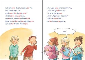 Carola Sturm, Eva Hierteis: Leselöwen 2. Klasse - Die Mädchenbande auf Geisterjagd 