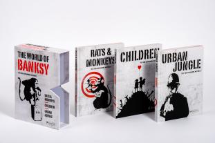 Alessandra Mattanza: The World of Banksy. Alles was du von Banksy kennen musst in 3 Bänden im Schuber 
