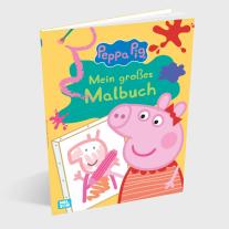 Peppa Wutz Ausmalbilder: Mein großes Malbuch 