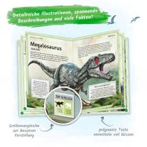 Trötsch Verlag GmbH & Co. KG, Trötsch Verlag GmbH & Co.KG: TRÖTSCH - Das großartige Buch der Dinosaurier | Kinderbuch mit vielen Fakten über das Leben der Dinosaurier. Dino Buch mit farbenfrohen Illustrationen und Größenvergleichen | Ab 6 Jahren 