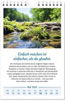 Maja Günther, Rolf Merkle, Doris Wolf: Der Lebensfreude-Kalender 2025 