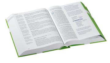 Basisbibel. Die Kompakte. Grün. Der moderne Bibel-Standard: neue Bibelübersetzung des AT und NT nach den Urtexten mit umfangreichen Erklärungen. Leicht lesbares Layout. In 3 modernen Farben erhältlich. 