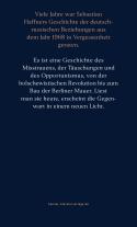 Sebastian Haffner: Der Teufelspakt 