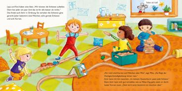 Christian Dr. Tielmann, Christian Tielmann, Lena Heger: LESEMAUS 124: Wir können das! Teilen und abwechseln 