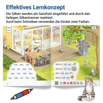 Mareike Hahn, Klaus Kuhn, Kerstin Mrowka-Nienstedt: ABC der Tiere 1 Neubearbeitung – Die Silbenfibel® 