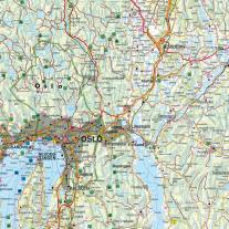 freytag & berndt, freytag & berndt: freytag & berndt Straßenkarte Norwegen Süd 1:250.000 