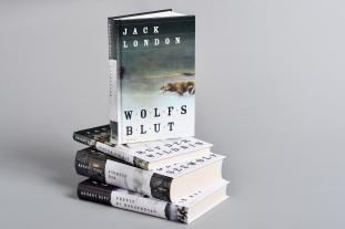 Jack London: Jack London, Romane und Erzählungen (Goldrausch in Alaska - Der Seewolf - Ruf der Wildnis - Wolfsblut) (4 Bände im Schuber) 