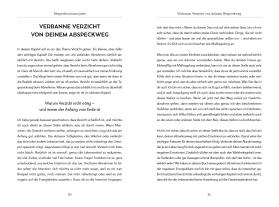 Dirk Diefenbach: Abspecken kann jeder 