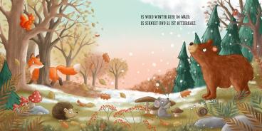 Katharina Staar, Henrike Lippa: Es wird Winter hier im Wald 