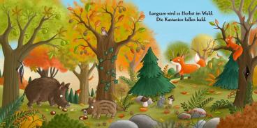 Katharina Staar, Henrike Lippa: Es wird Herbst hier im Wald 