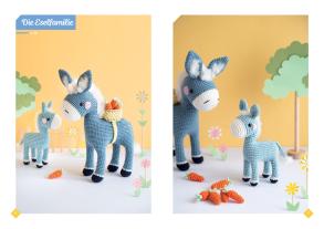 Constanze Ravel, Fabrice Besse, Marie Clesse: Niedliche Tierfamilien - Große und kleine Amigurumis häkeln 