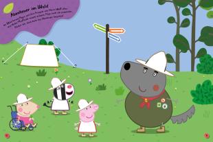 Schwager & Steinlein Verlag, Schwager & Steinlein Verlag: Peppa Pig Mein Stickerbuch Anziehen mit Peppa ab 3 Jahre 