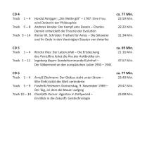 Ingeborg Bayer, Günther Bentele, Volker Ebersbach, Frederik Hetmann, Maria Regina Kaiser, Charlotte Kerner, Tanja Kinkel, Dirk Lornsen, Harald Parigger, Renate Ries, Rainer M. Schröder, Andreas Venzke, Andreas Zitelmann: CD WISSEN Junior - Weltgeschichte in Geschichten 