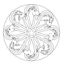 Christiane Slawik, Philipp Roß: Mein superdicker Pferdefreunde-Malblock 