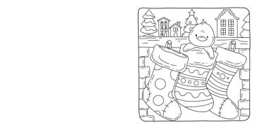 Book Coloring, Coloring Book Cafe: Cozy Coloring – Christmas Hygge 