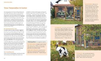 Monika Wegler: Kaninchen im Außengehege 