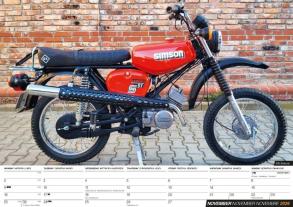 Simson Kleinkrafträder Kalender 2026 
