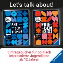 Kathrin Rödl, Marie-Sophie Adeoso, Bildungsstätte Anne Frank: Let's talk about - Antisemitismus. Dein Eintragebuch 