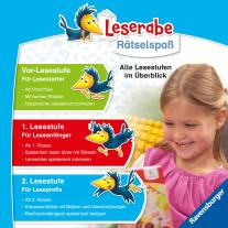 Anne Karen Rasch, Heribert Schulmeyer, Martine Richter: Leserabe Rätselspaß - Kreuzworträtsel zum Lesenlernen (2. Lesestufe) 
