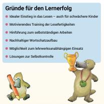 Stefanie Drecktrah, Mareike Hahn: Lesen mit Rico Schnabel, Heft 5: Einfache Texte - silbierte Ausgabe 