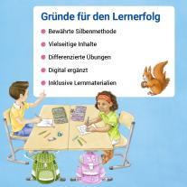 Mareike Hahn, Klaus Kuhn, Kerstin Mrowka-Nienstedt: ABC der Tiere 1 Neubearbeitung – Die Silbenfibel® 