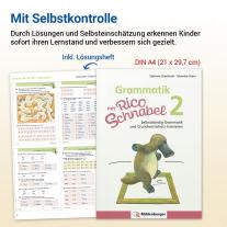 Stefanie Drecktrah, Mareike Hahn: Grammatik mit Rico Schnabel, Klasse 2 