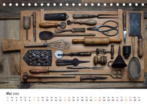 Kochgiganten: Küchenutensilien (Tischkalender 2022 DIN A5 quer) 
