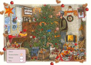 Sven Nordqvist, Alexandra Hanneforth: Pettersson und Findus. Findus feiert Weihnachten 