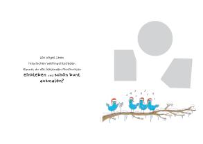 Nico Sternbaum: Schüttel den Weihnachtsbaum - Das Ausschneidebuch. Schneiden, kleben, malen für Kinder ab 3 Jahren 