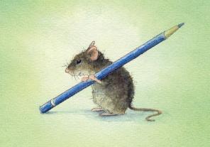 Daniela Drescher: Postkartenbuch »Mäusepost« 