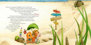 Martina Matos, Diana Amft: Die kleine Spinne Widerlich - Ausflug ans Meer (Mini-Ausgabe) 