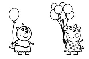 Peppa Wutz Mitmachbuch: Malspaß mit Fensterstickern 