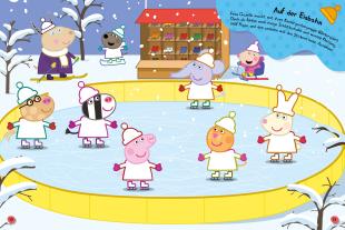Schwager & Steinlein Verlag, Schwager & Steinlein Verlag: Peppa Pig Mein Stickerbuch Anziehen mit Peppa ab 3 Jahre 