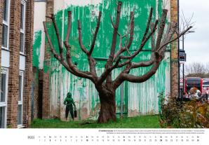 Banksy Kalender 2026 Mittelformat 