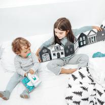 Agnieszka Sawczyn: Neko’s House: Kontrastreiches Faltbuch für Babys · Kontrastbuch angepasst an Babyaugen · Schwarz Weiß Buch für Neugeborene · Mein erstes Bilderbuch · Montessori Buch 