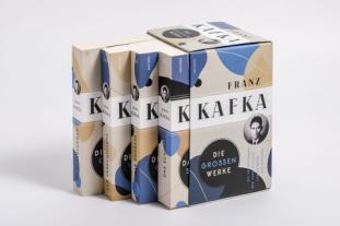 Franz Kafka: Franz Kafka, Die großen Werke (Die Erzählungen - Der Verschollene - Der Prozess - Das Schloss) (4 Bände im Schuber) 
