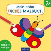 Barbara Gerlach: Mein erstes dickes Malbuch ab 2 