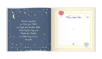 Lisa Wirth: Babyalbum mit Fensterausschnitt für das 1. Lebensjahr zum Eintragen der schönsten Momente und Erinnerungen mit Platz für Fotos | genderneutral für Jungen und Mädchen 