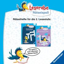 Anne Karen Rasch, Heribert Schulmeyer, Martine Richter: Leserabe Rätselspaß - Kreuzworträtsel zum Lesenlernen (2. Lesestufe) 