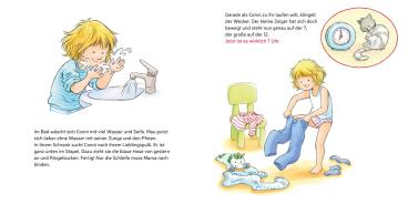 Liane Schneider, Janina Görrissen: LESEMAUS 190: Conni lernt die Uhrzeit 