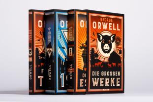 George Orwell: George Orwell, Die großen Werke. Farm der Tiere, 1984, Die großen Essays. Im Schuber 