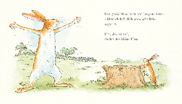 Anita Jeram, Sam McBratney: Weißt du eigentlich, wie lieb ich dich hab? 