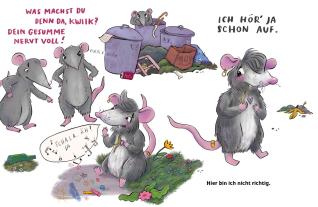 Julia Francke, Lars Amend, Anahita: Die kleine Ratte Kwiik macht stark. Weil ich mutig bin 