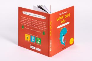 Nico Sternbaum: Wink dem Wal - Ein Mitmachbuch zum Schütteln, Schaukeln, Pusten, Klopfen und sehen, was dann passiert 