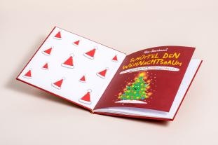 Nico Sternbaum: Schüttel den Weihnachtsbaum. Ein Weihnachts-Mitmachbuch zum Schütteln, Schaukeln, Pusten, Klopfen und sehen, was dann passiert. Von 2 bis 4 Jahren 